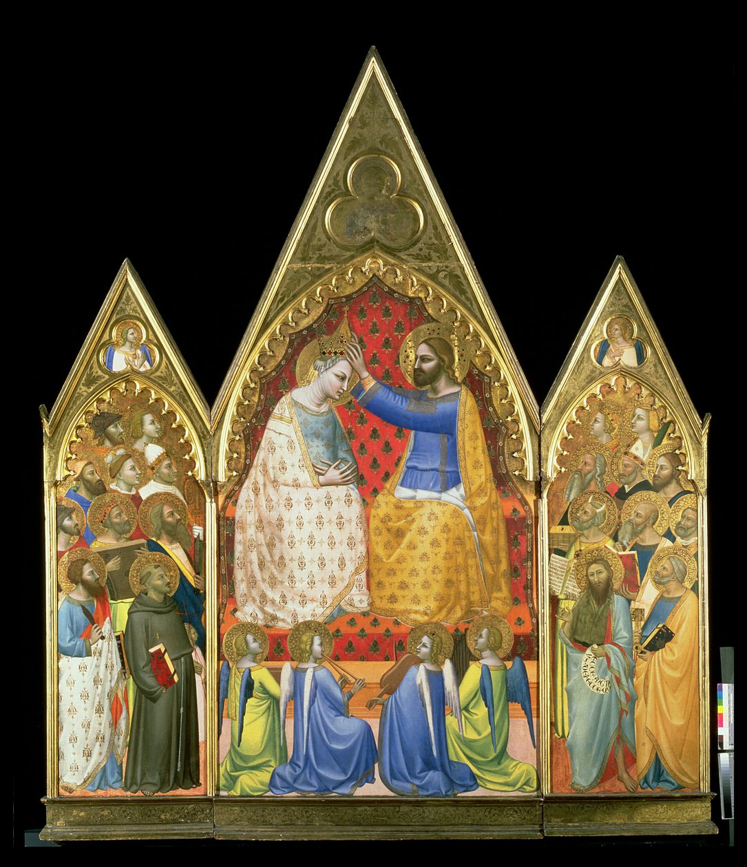 Coronación de la Virgen de Allegretto Nuzi