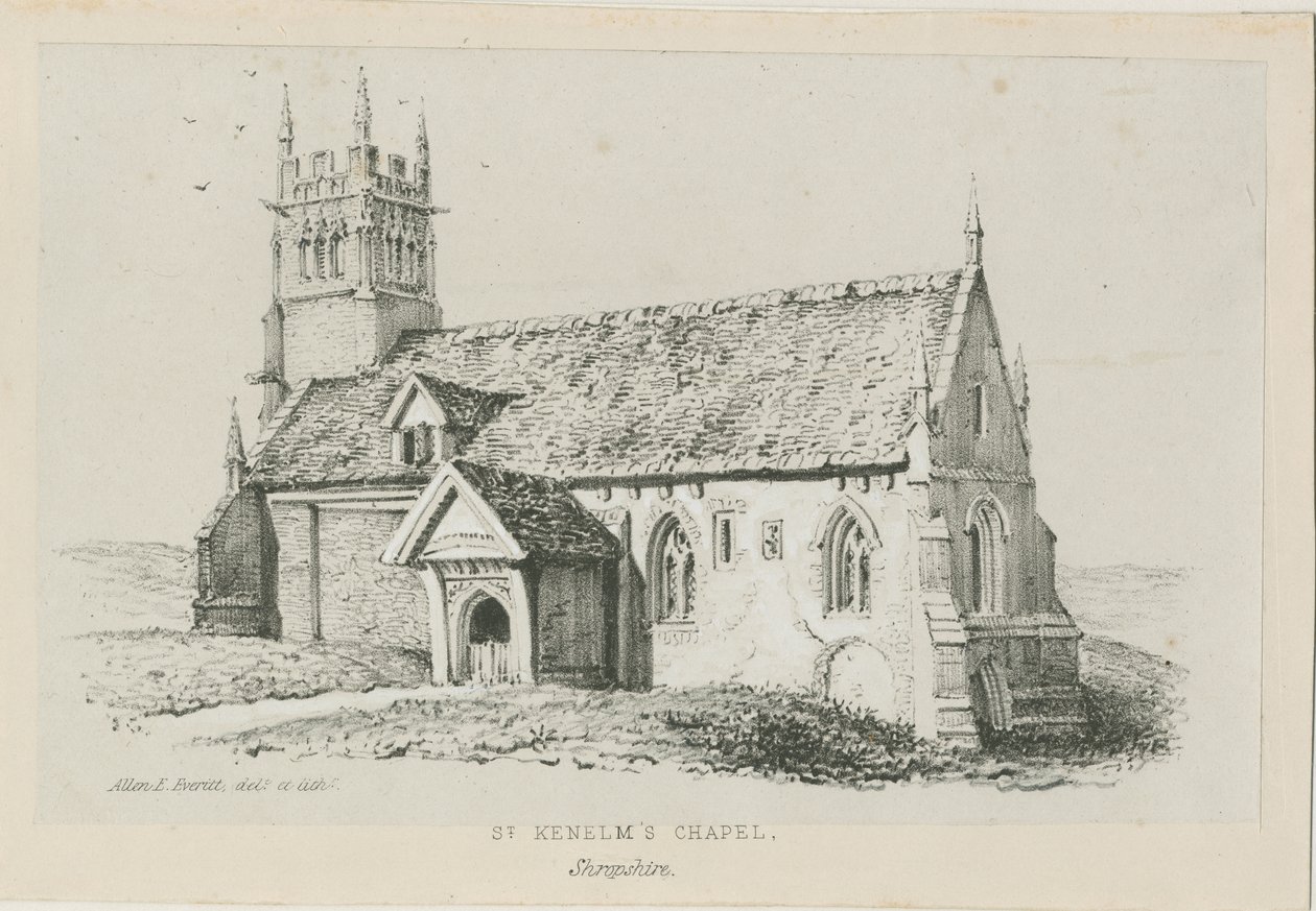 Clent - Capilla de San Kenelm de Allen Edward Everitt