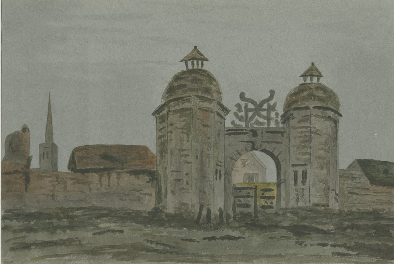 Hamstall Ridware Hall - Portería de Allen Edward Everitt