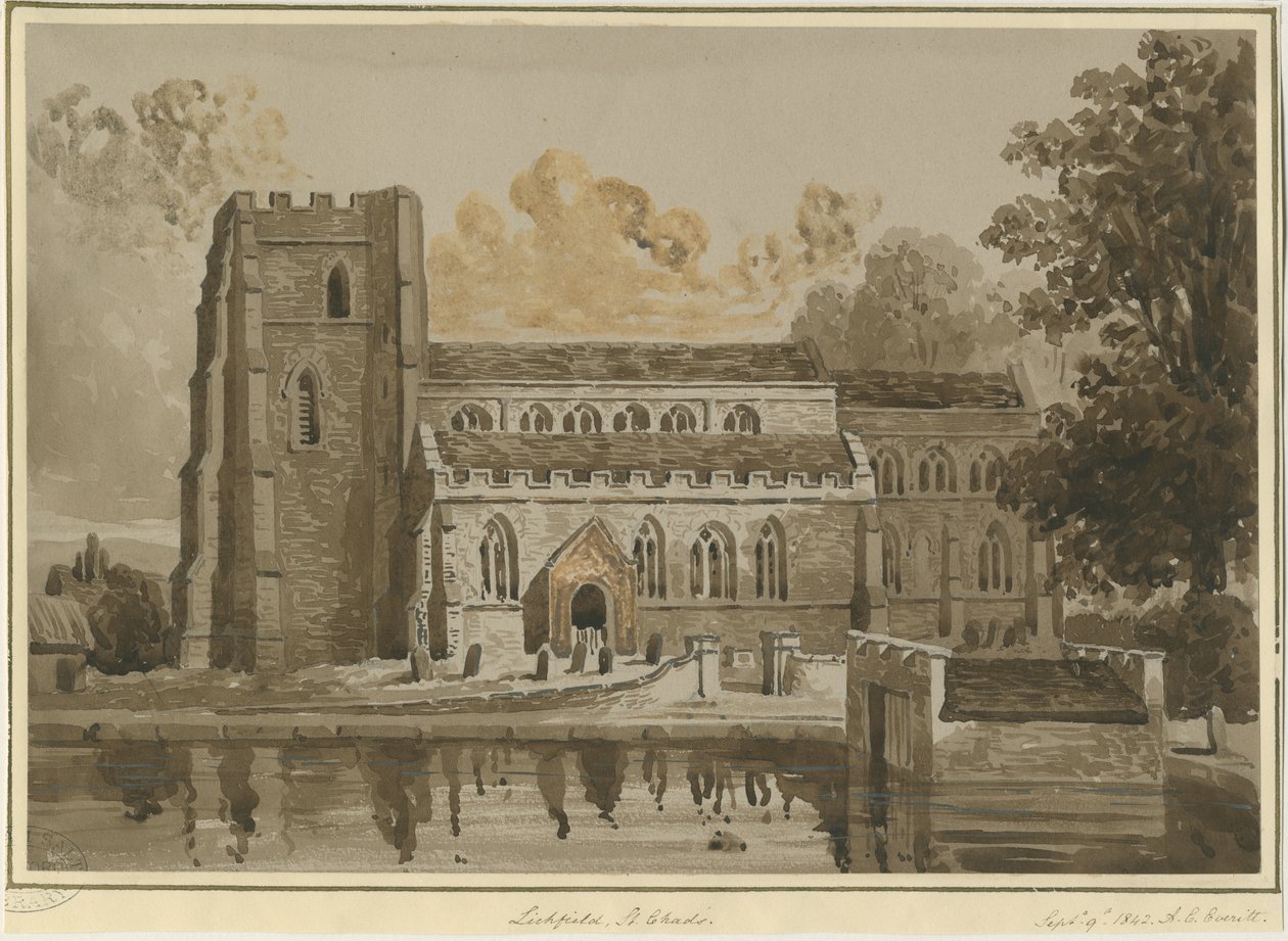 Iglesia de St. Chad, Lichfield de Allen Edward Everitt