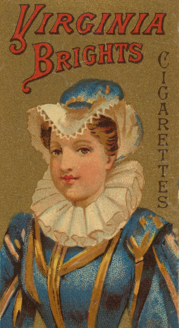 De la serie Girls and Children N64 promoviendo Virginia Brights Cigarettes para Allen &... de Allen and Ginter