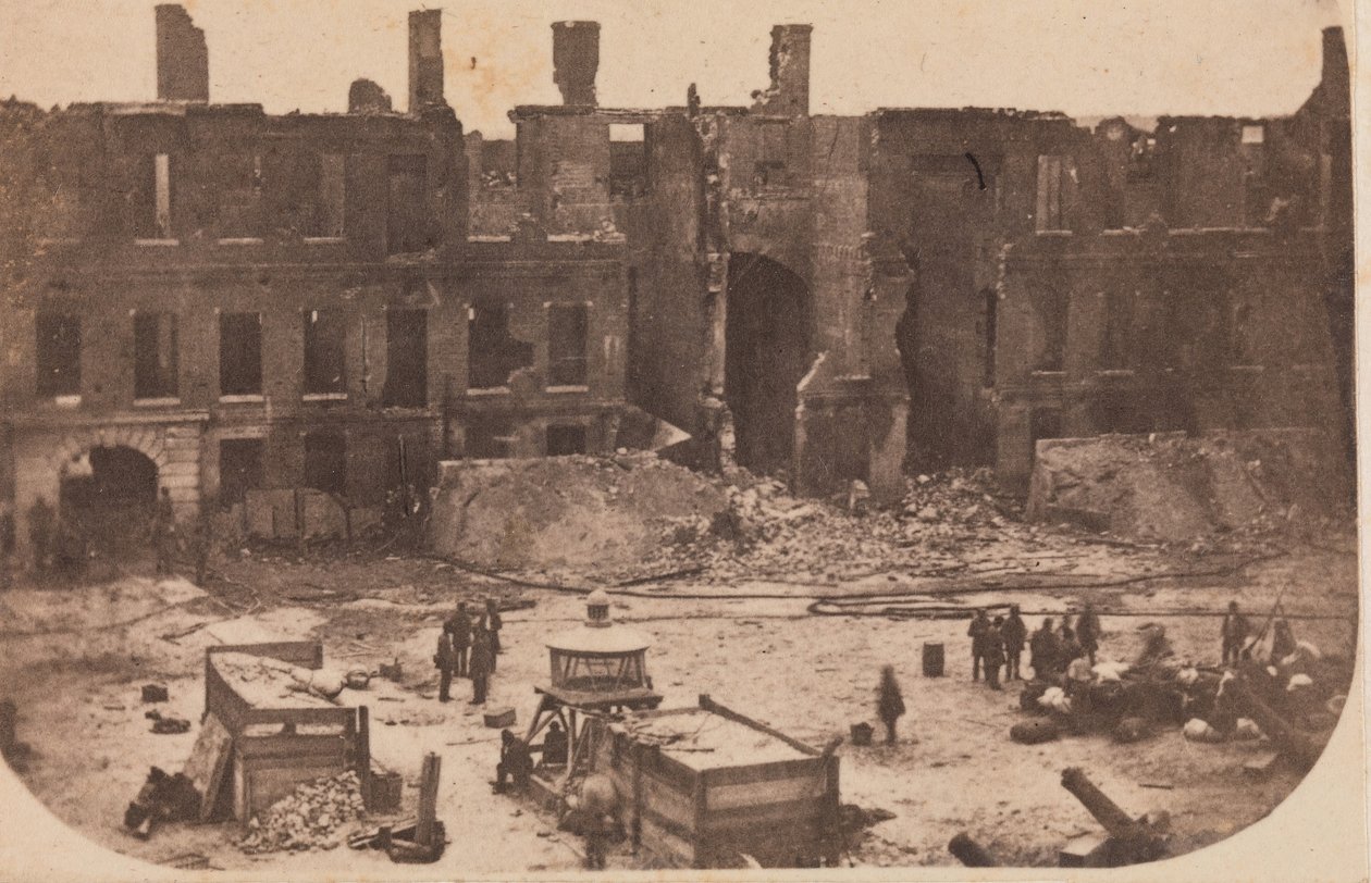 La evacuación de Fort Sumter, abril de 1861 de Alma A. Pelot.