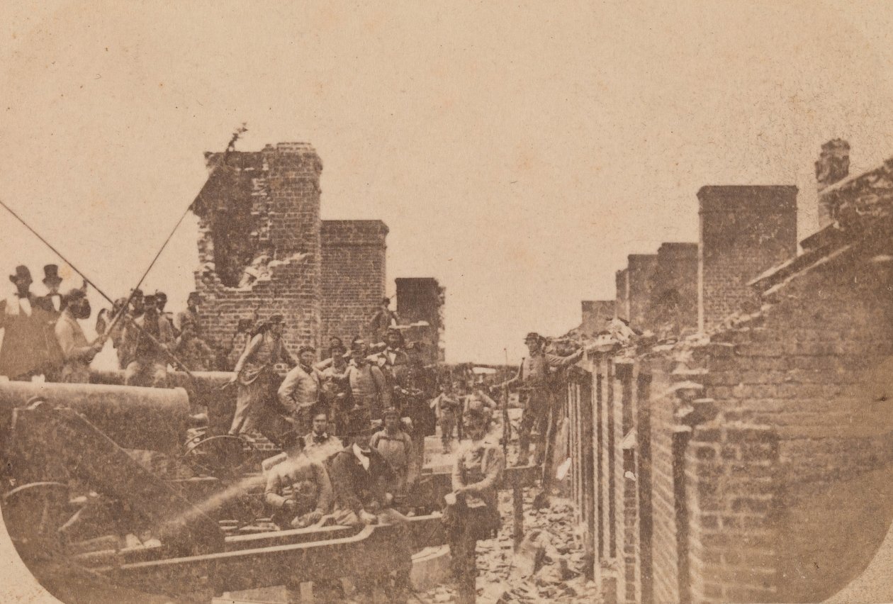 La evacuación de Fort Sumter, abril 1861 de Alma A. Pelot.