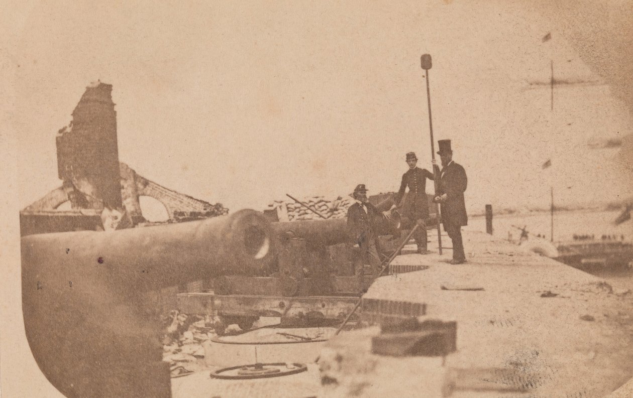 La Evacuación de Fort Sumter, abril 1861 de Alma A. Pelot.