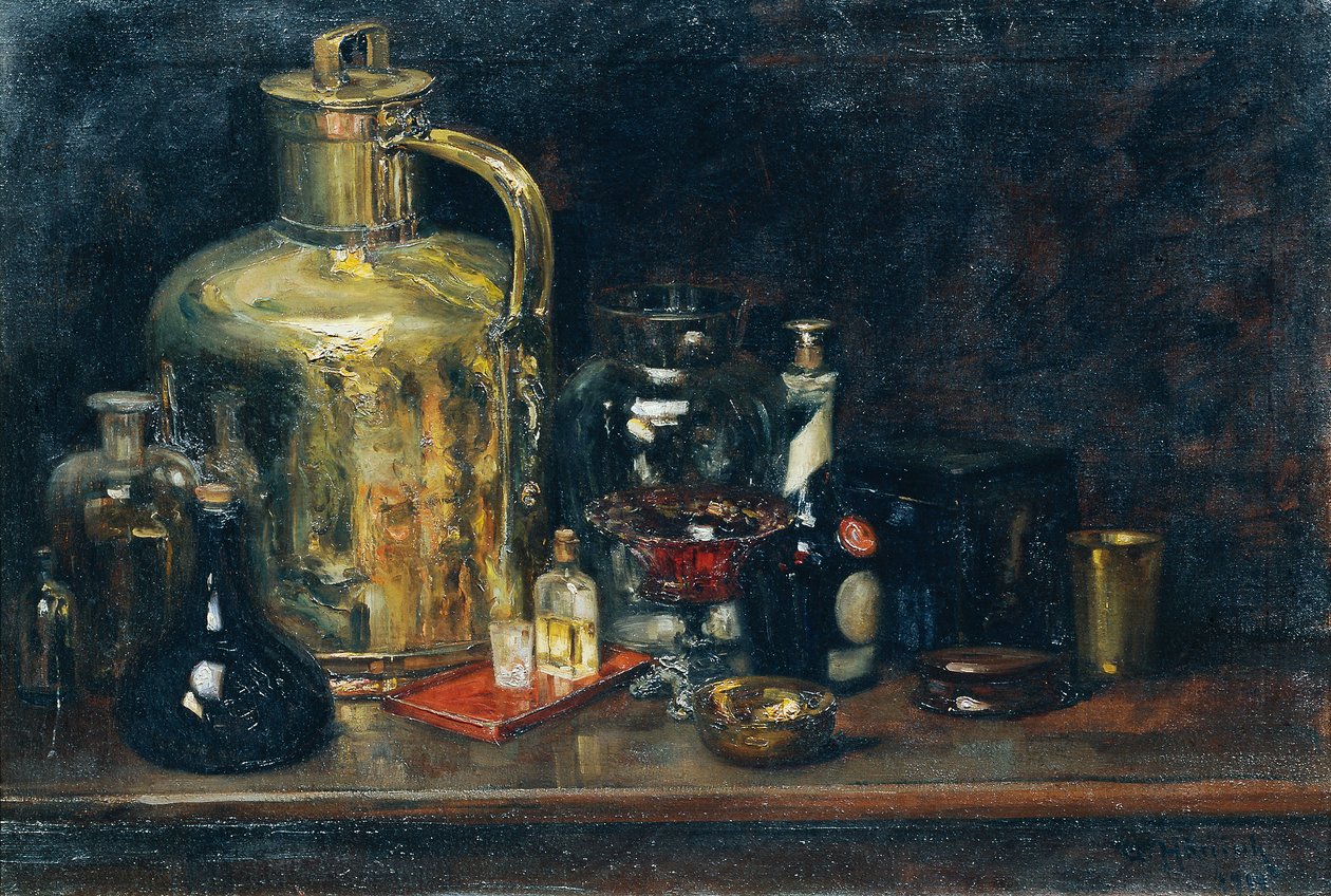 naturaleza muerta de Alois Hänisch