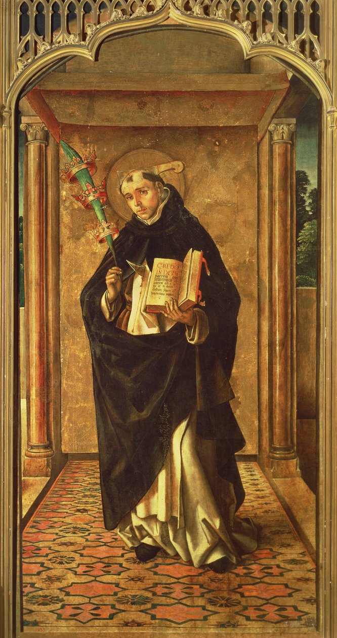 San Pedro Mártir (del retablo de San Pedro) de Alonso Berruguete