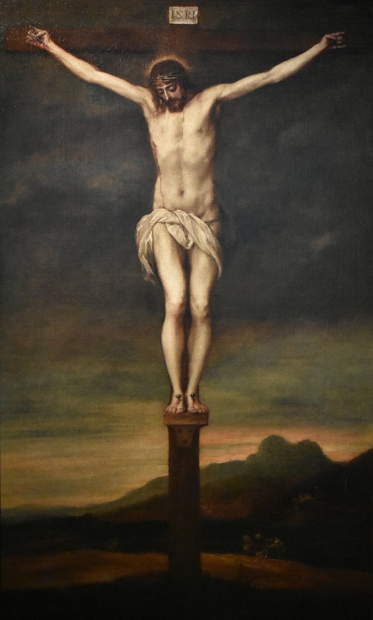 Alonso Cano (1601-1667) Cristo en la cruz Hospital de San Juan (Brujas) 16-08-2019 de Alonso Cano