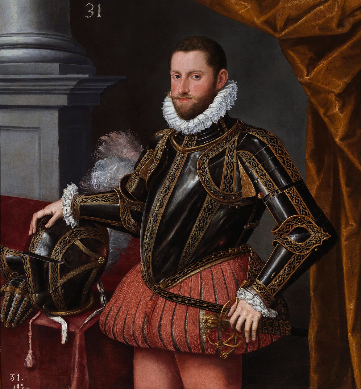 Retrato del archiduque Ernesto de Austria de Alonso Sánchez Coello