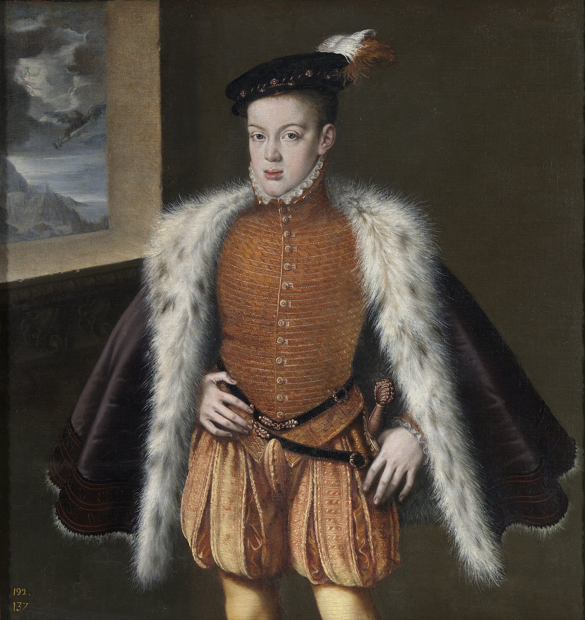 Don Carlos, Príncipe de Asturias, 1555-1559 de Alonso Sánchez Coello