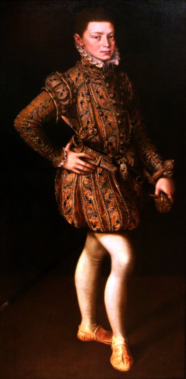 Don Juan de Austria a los catorce años de Alonso Sánchez Coello