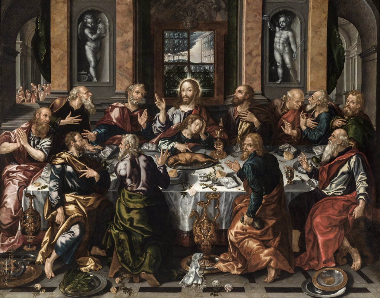La Última Cena, ca. 1588 de Alonso Vázquez