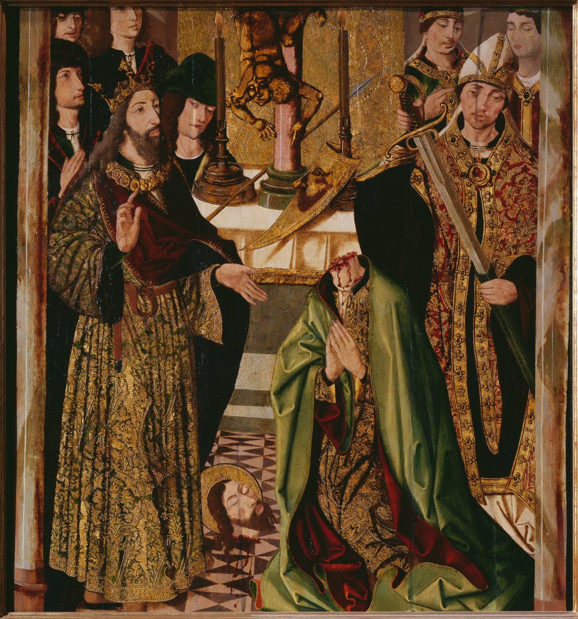 La decapitación de San Tomás en India de Alonso de Sedano