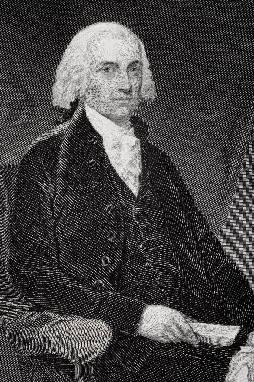 James Madison (detalle) de Alonzo Chappel