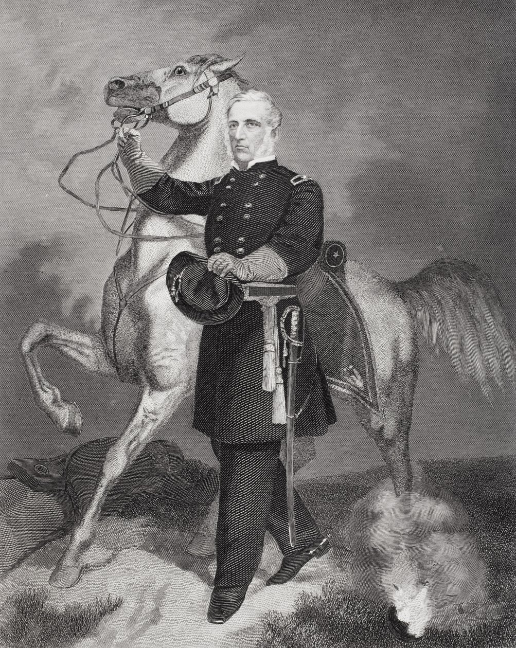 Retrato del General James Samuel Wadsworth (1807-64) de Alonzo Chappel
