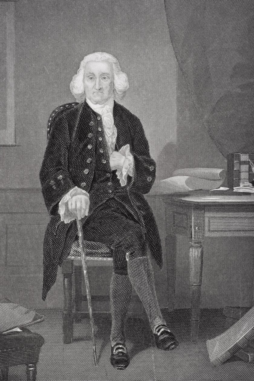 Retrato de Jonathan Trumbull (1710-85) de Alonzo Chappel