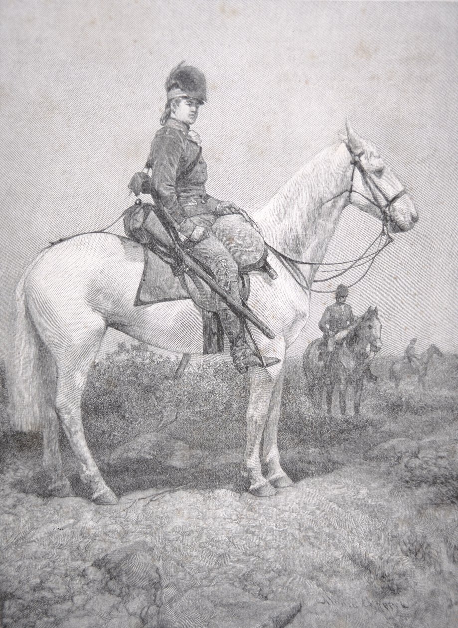 Henry Lee en 1780, ilustración de Harper