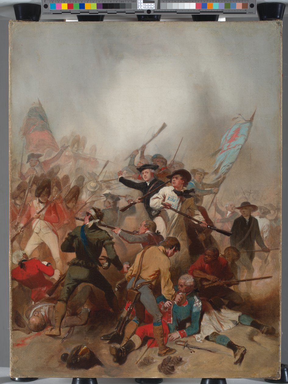 Batalla de Bunker Hill, 17 de junio de 1775, 1859 de Alonzo Chappel