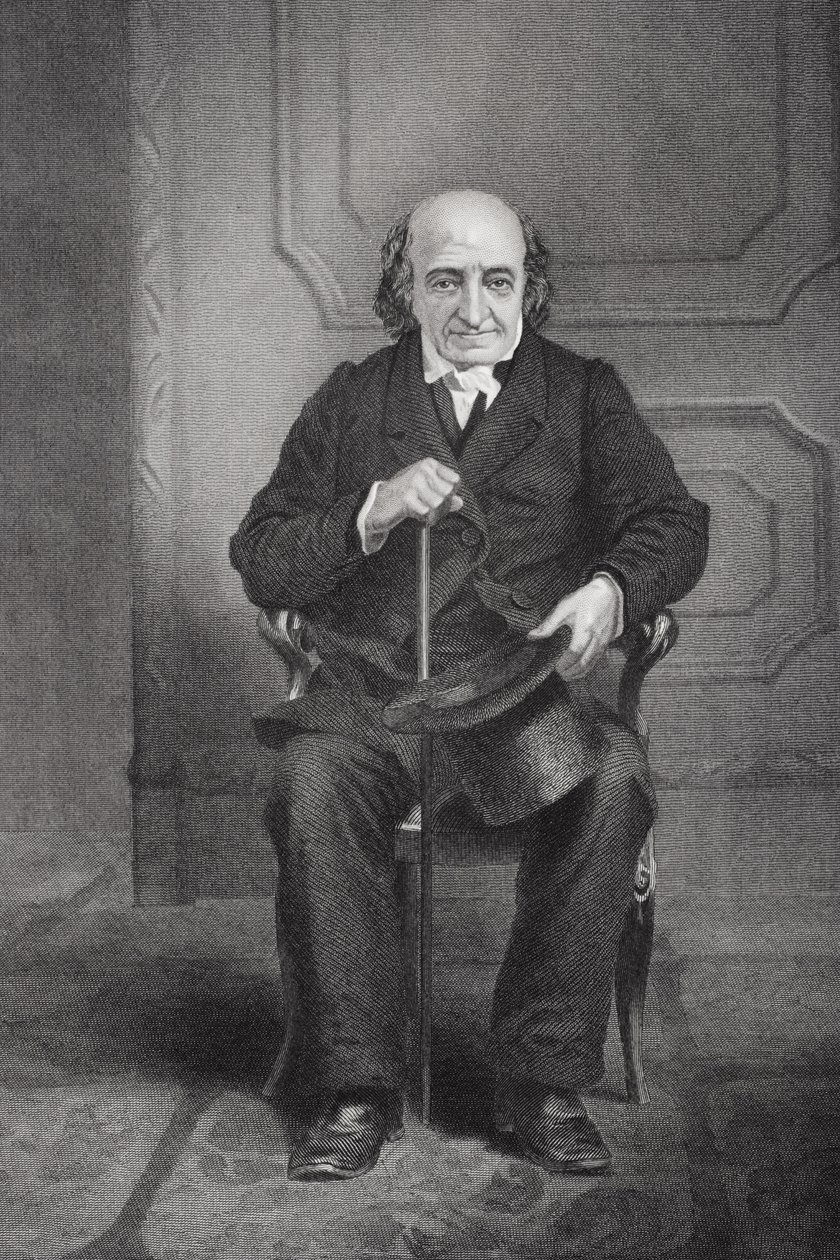 Retrato de Albert Gallatin (1761-1849) de Alonzo Chappel