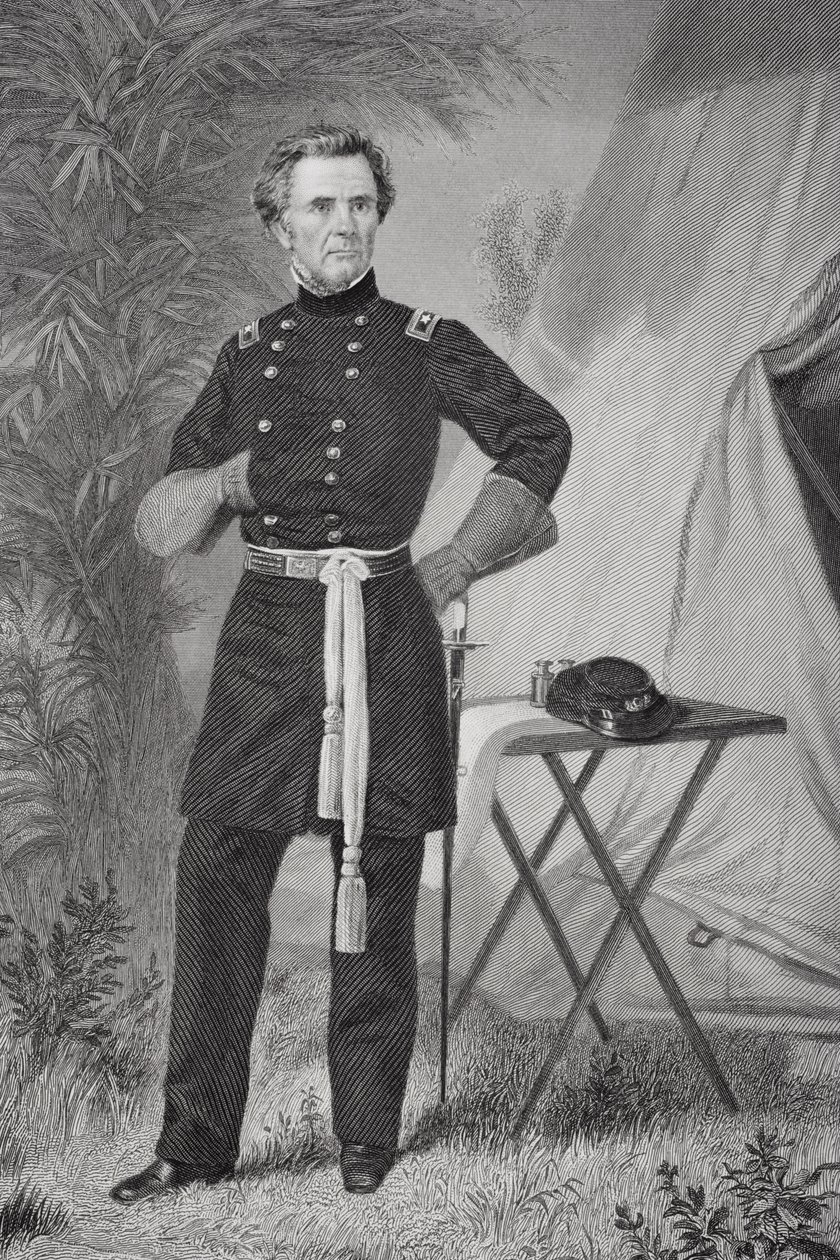 Retrato de Ormbsy McKnight Mitchel (1809-62) de Alonzo Chappel