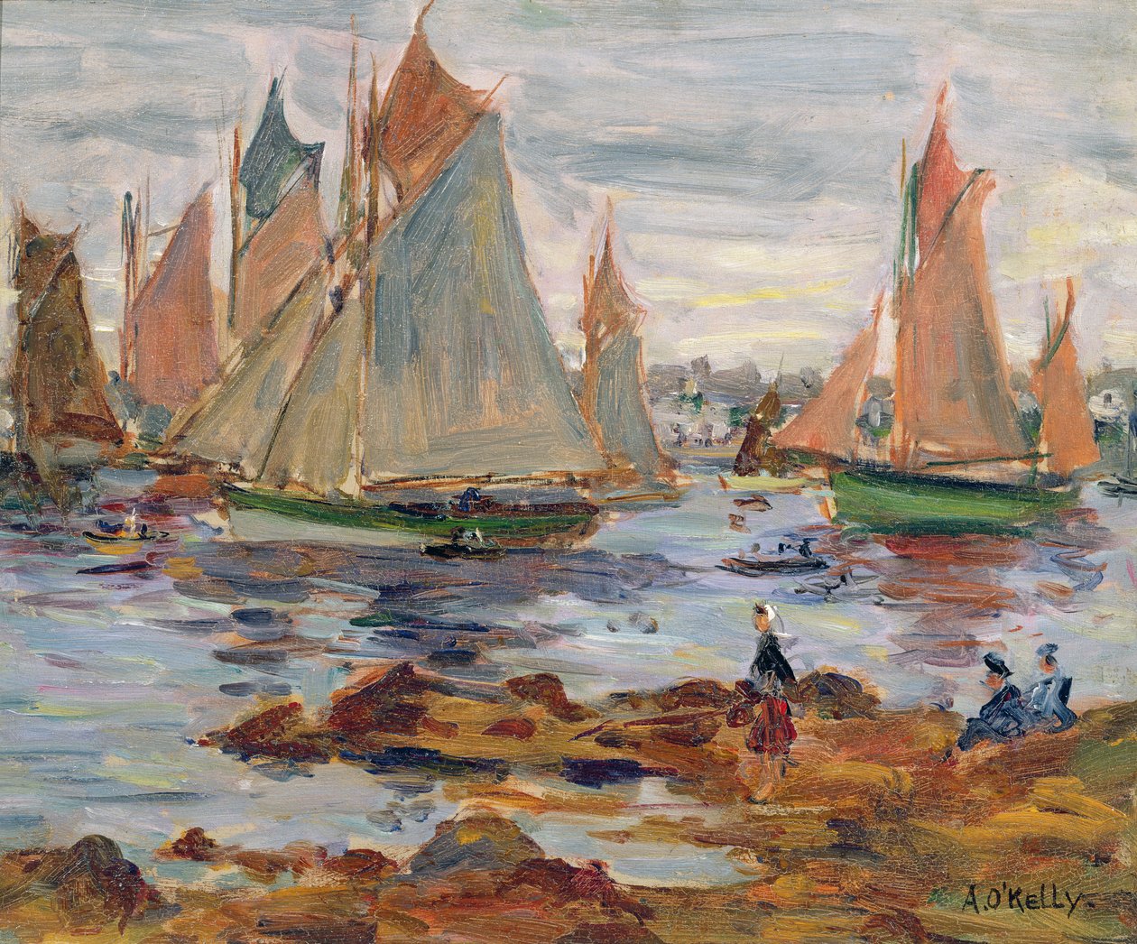 El puerto de Concarneau de Aloysius C. O