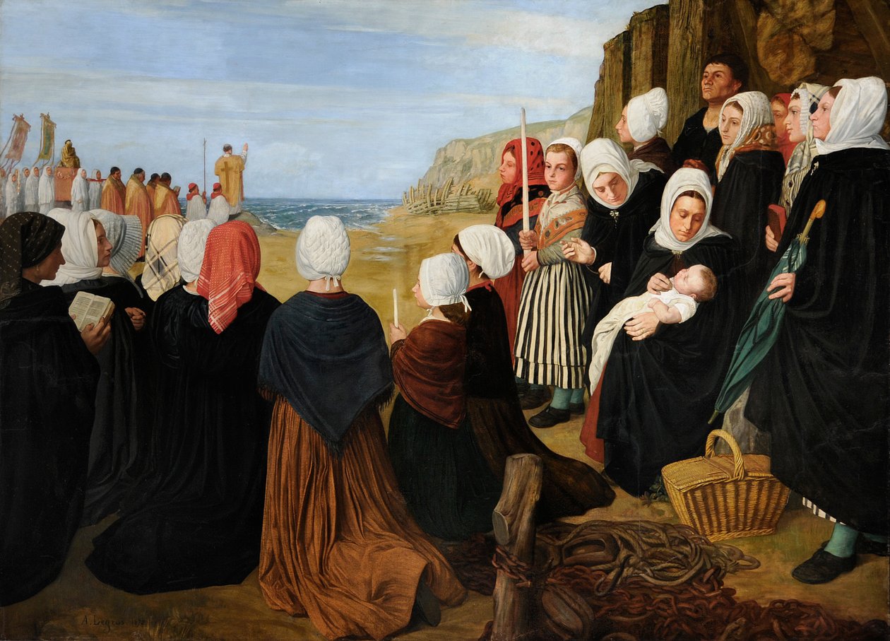 Bendición del Mar de Alphonse Legros