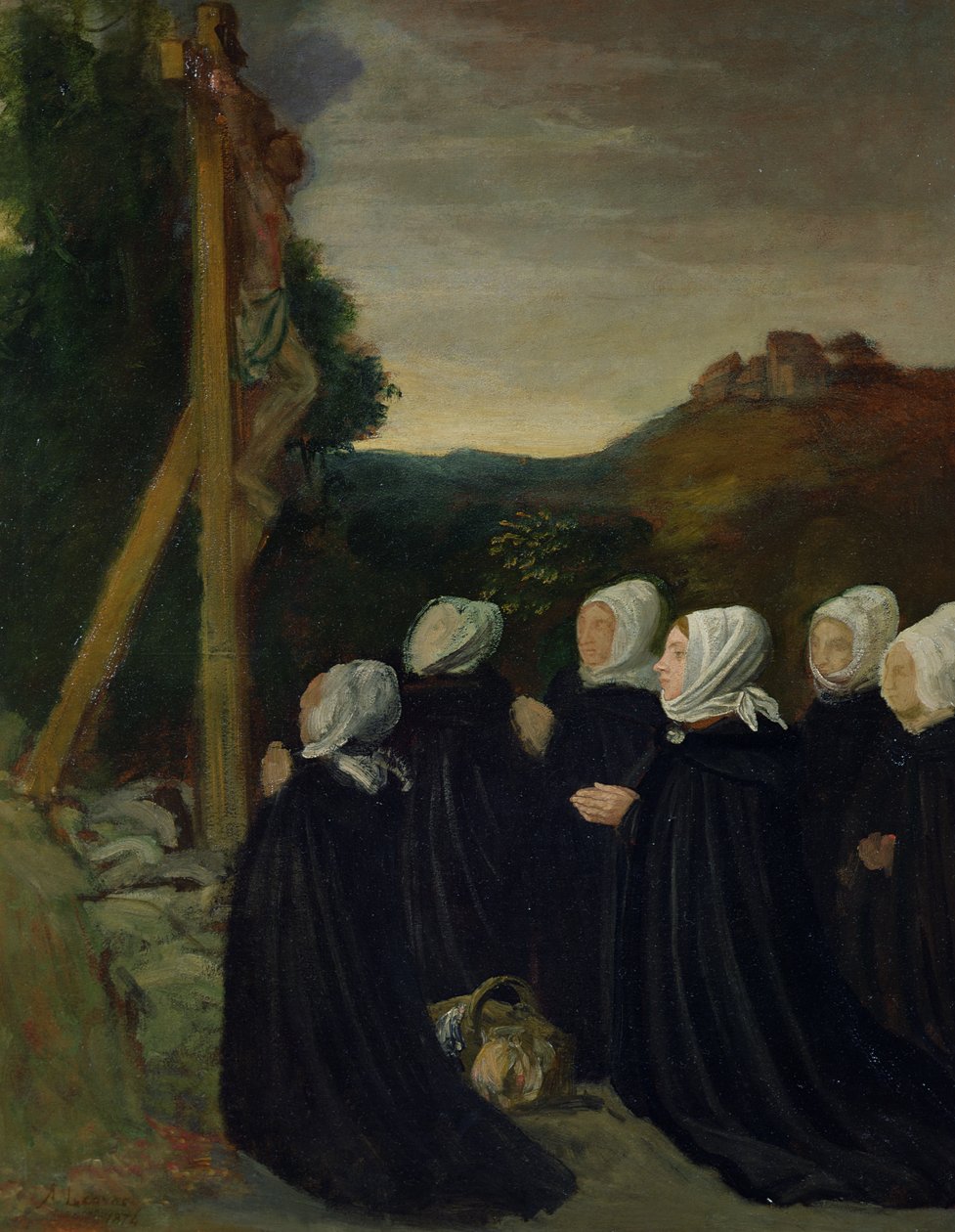 Calvario, 1874 de Alphonse Legros