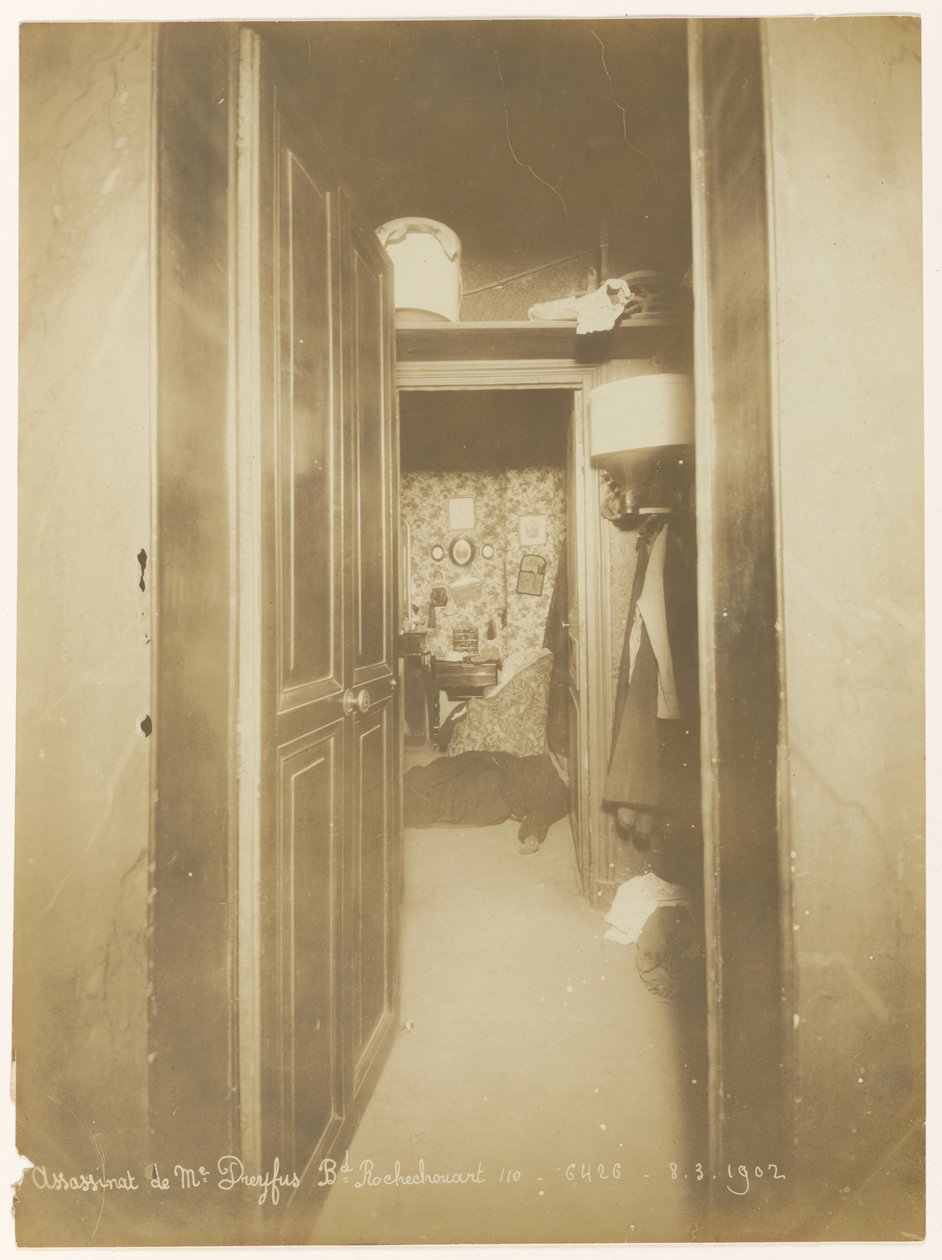 Asesinato de Madame Dreyfus de Alphonse Bertillon