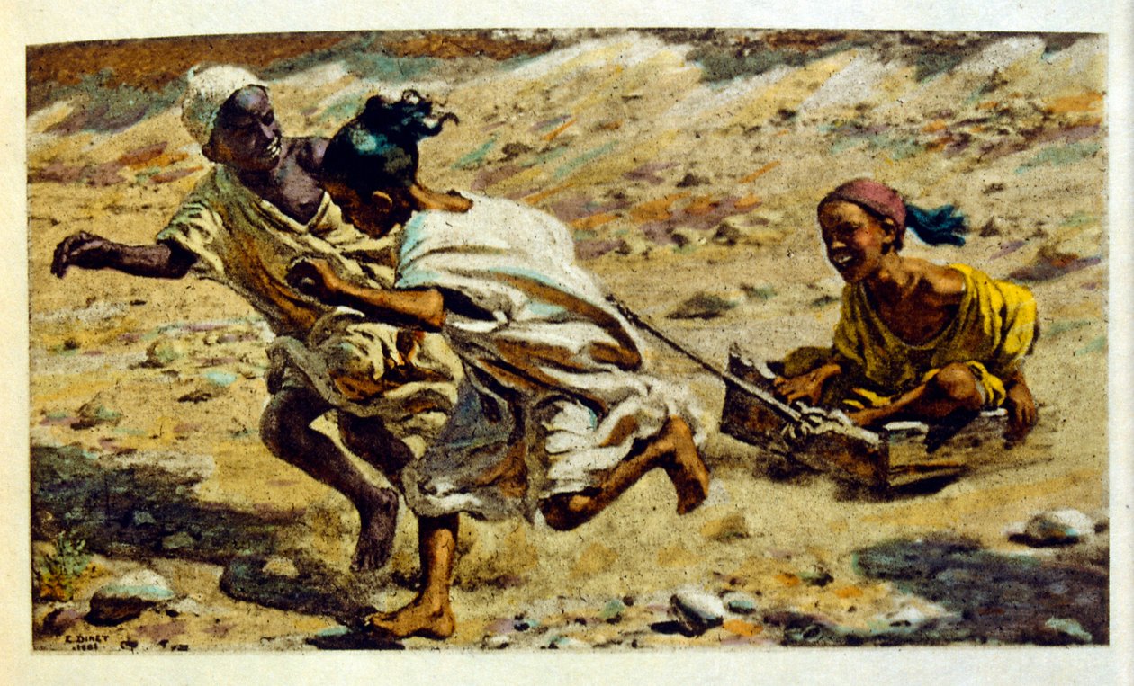 Ilustración de Dinet de 