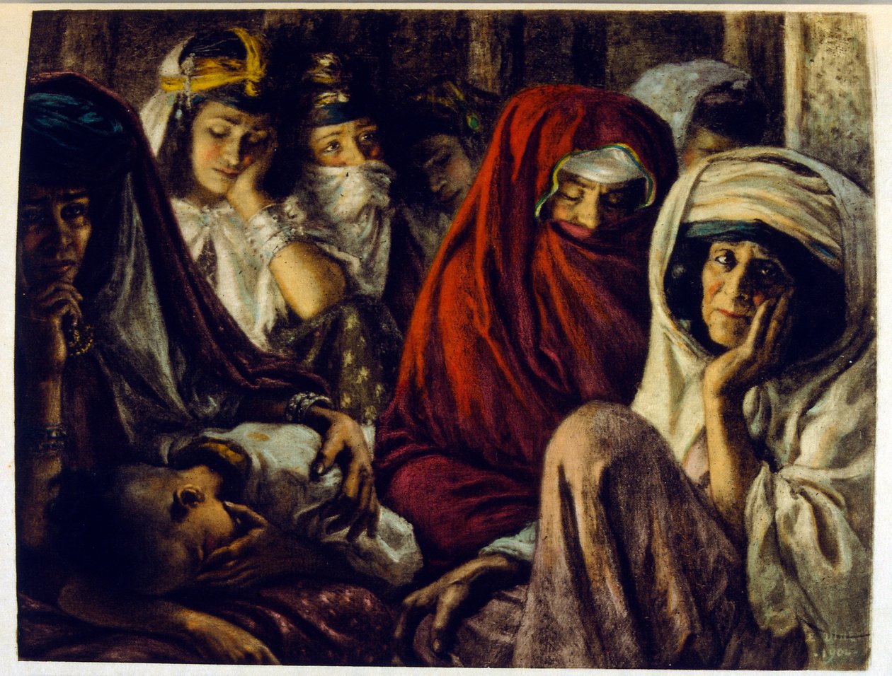 Ilustración de Dinet de 