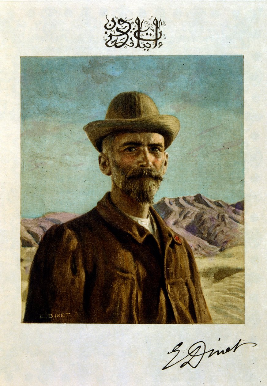 Ilustración de Dinet de 