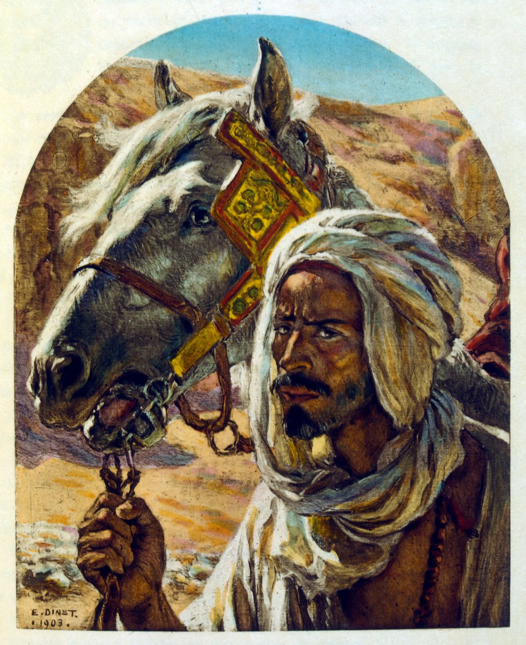 Ilustración de Dinet de 