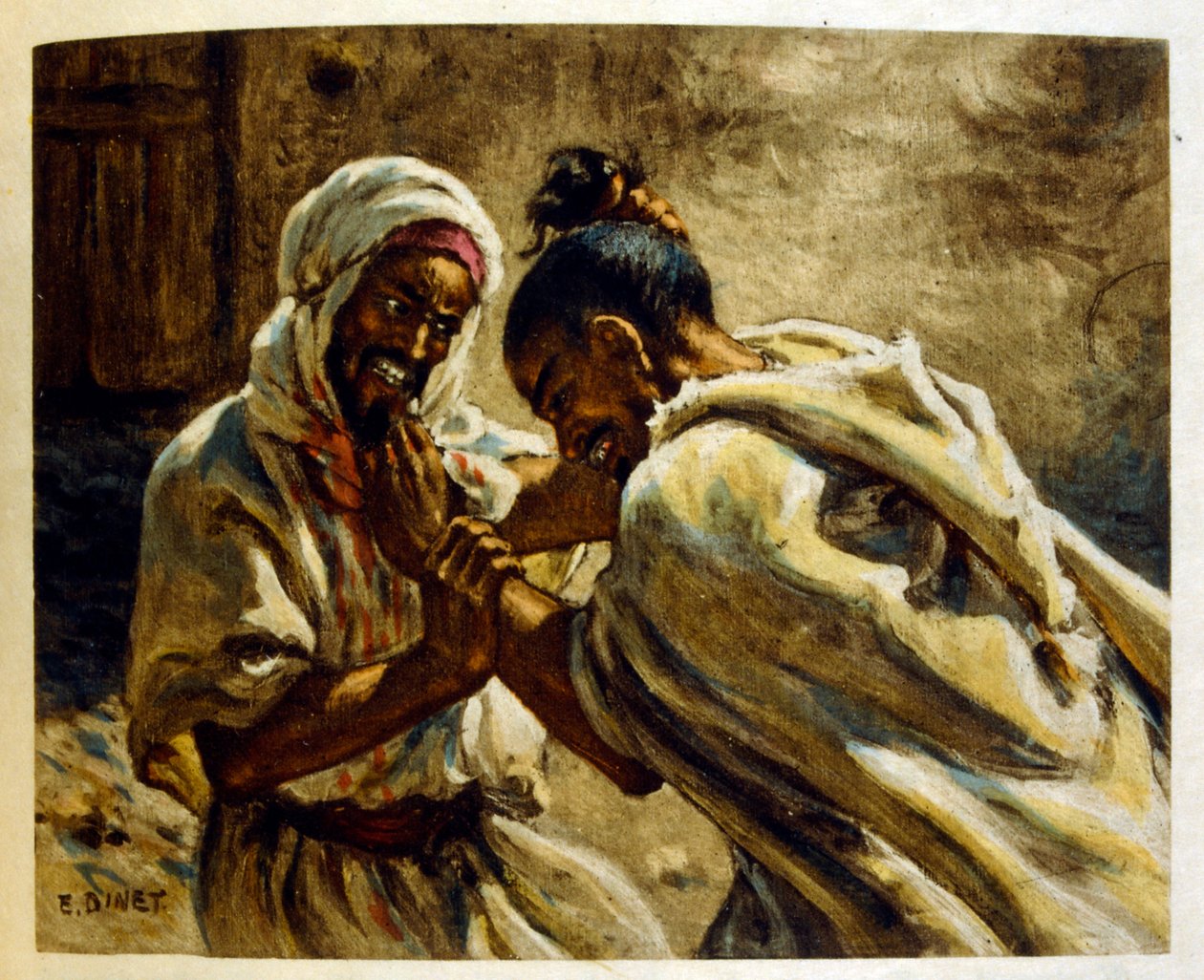 Ilustración de Dinet de 