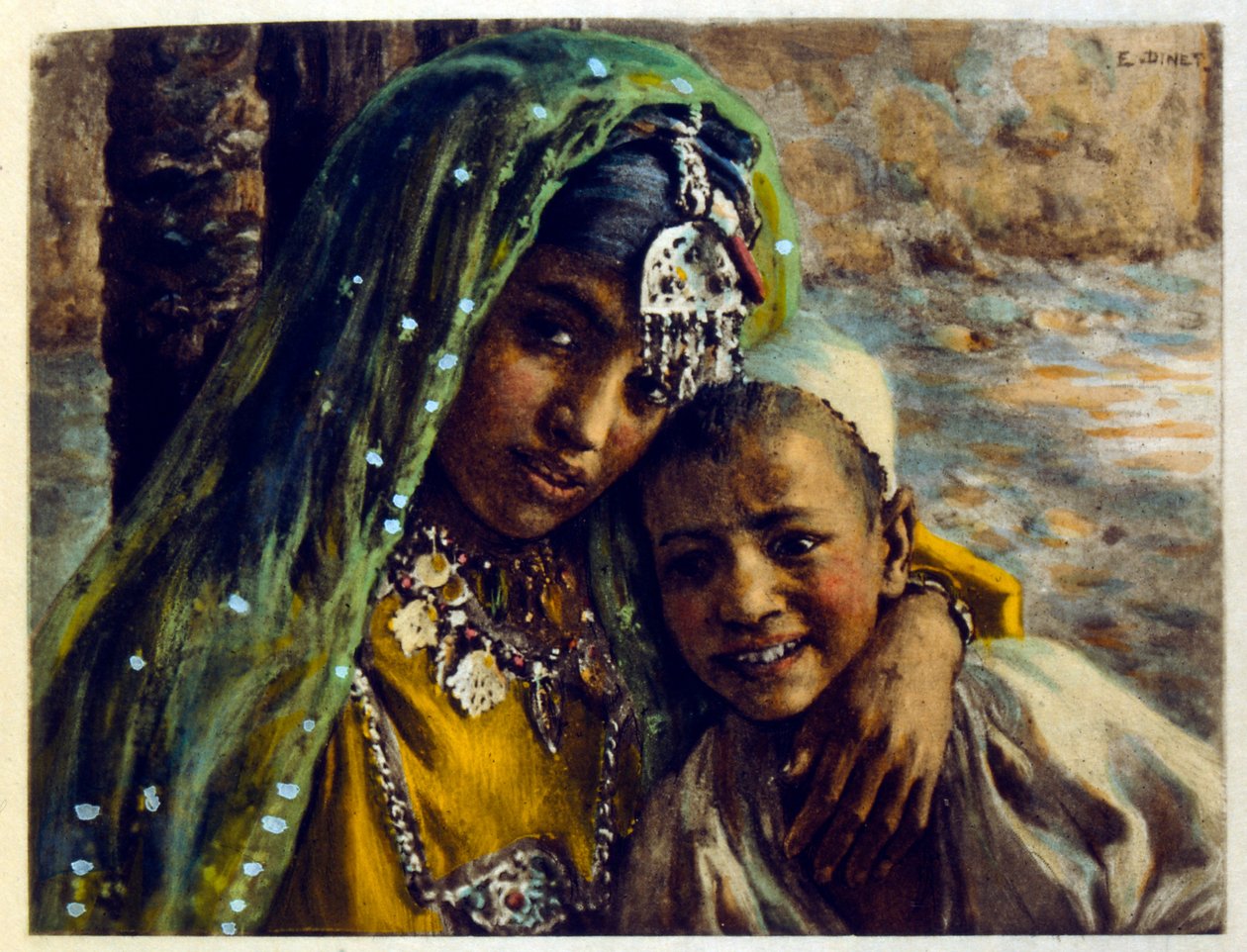 Ilustración de Dinet de 