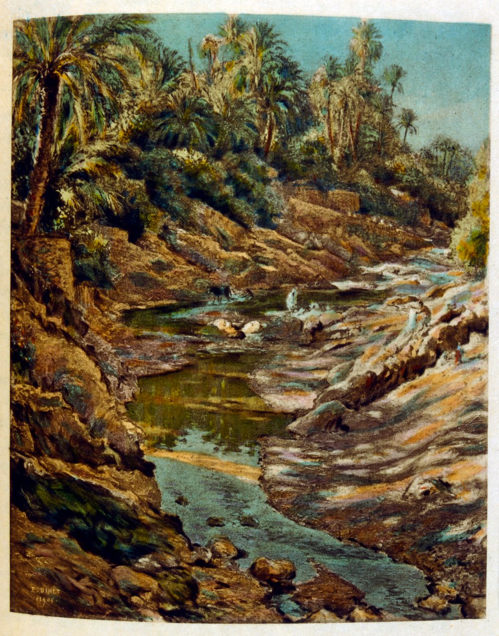 Ilustración de Dinet de 