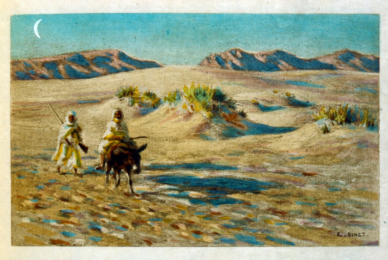 Ilustración de Dinet de 