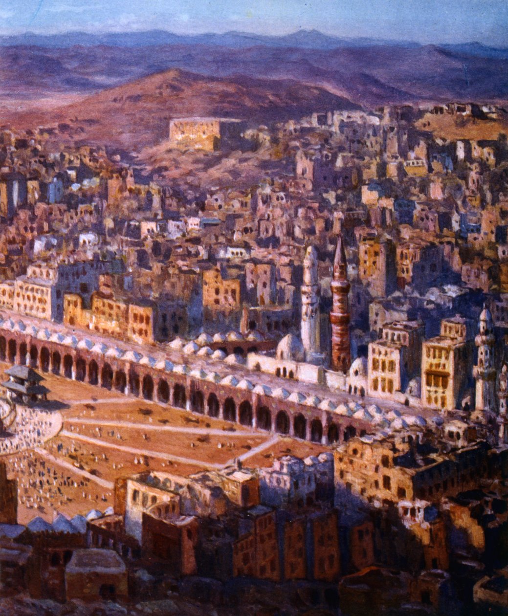 Vista de La Meca, 1918 de Alphonse Etienne Dinet