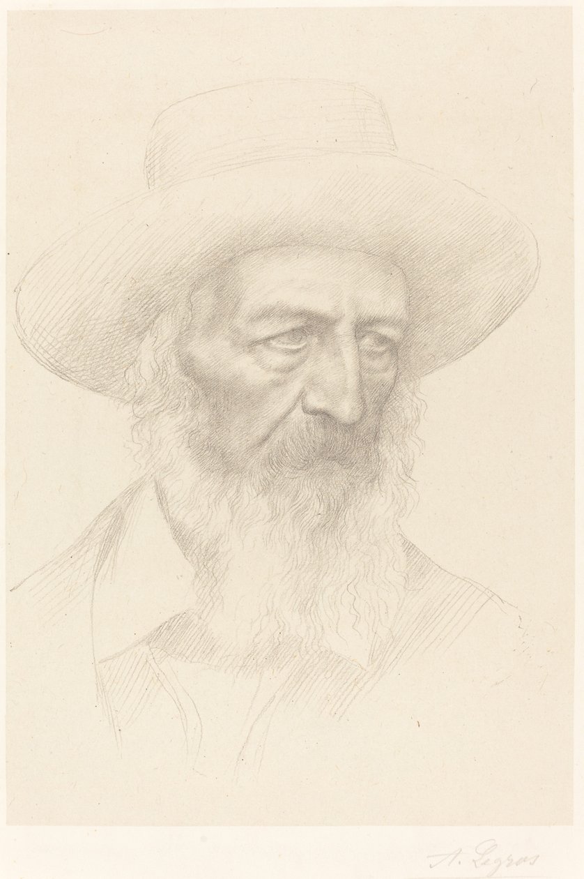 Alfred, Lord Tennyson de Alphonse Legros