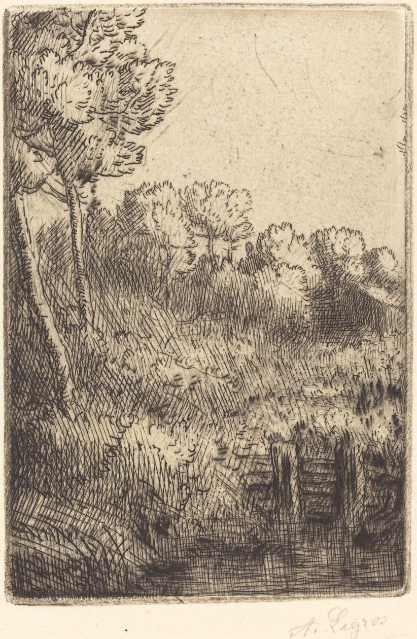 A lo largo del Marne Sur la Marne de Alphonse Legros