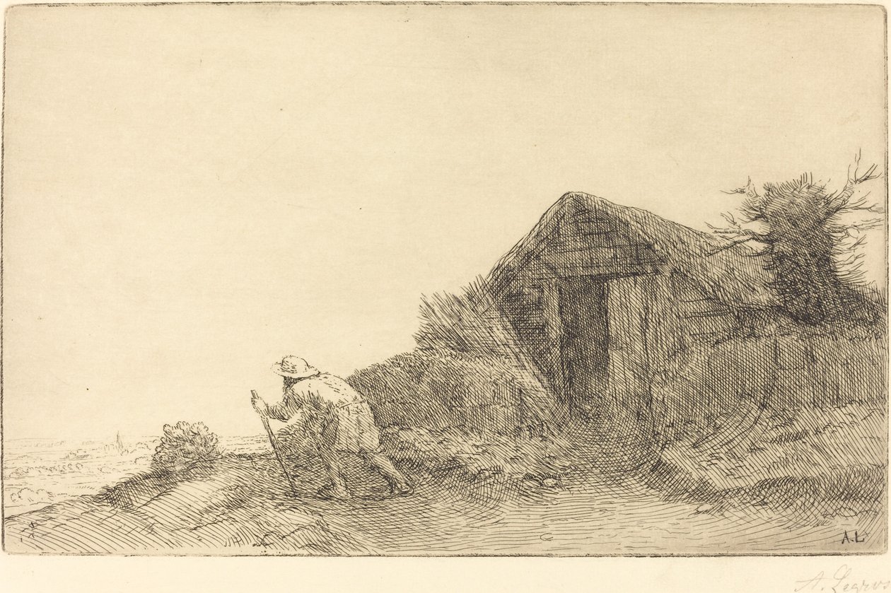 A lo largo de la cima de la colina de Alphonse Legros