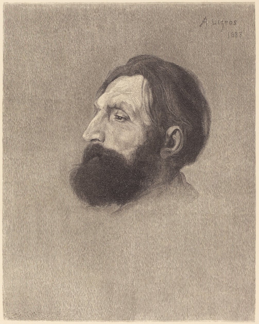 Auguste Rodin de Alphonse Legros