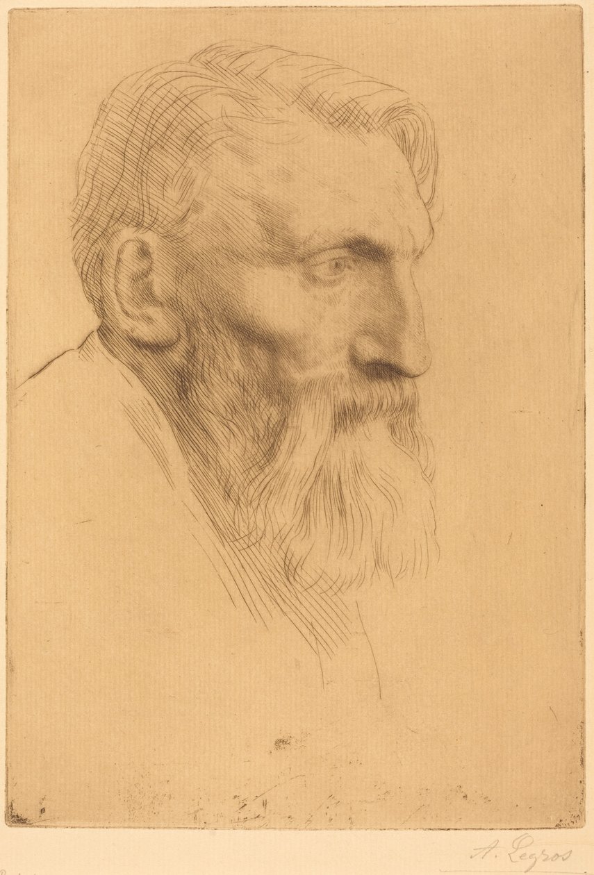 Auguste Rodin de Alphonse Legros