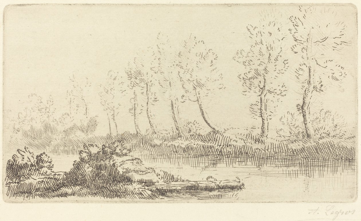 Orillas del Adour de Alphonse Legros
