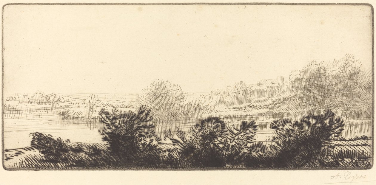 Orillas del Loira de Alphonse Legros