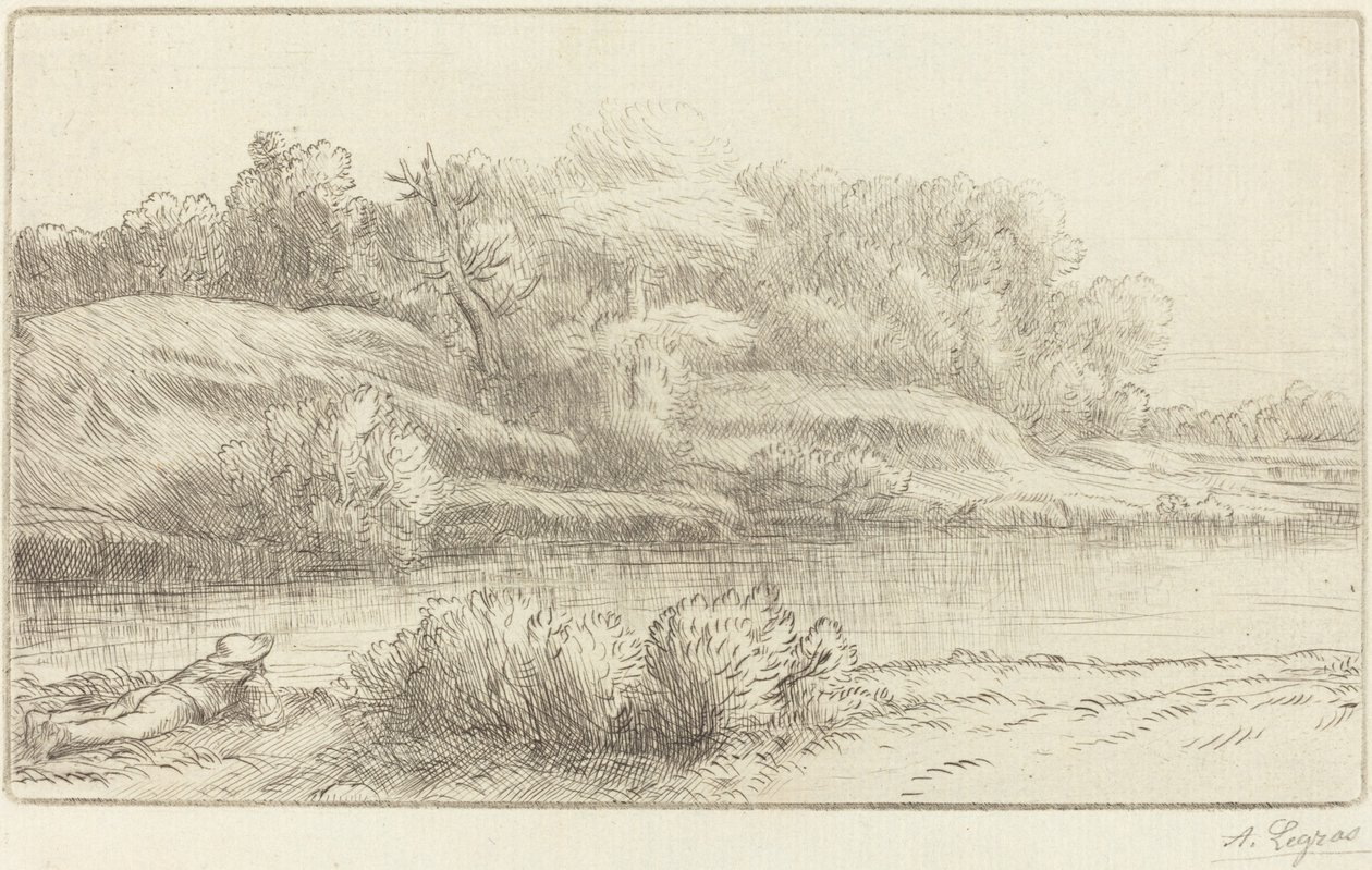Orillas del Venelle de Alphonse Legros