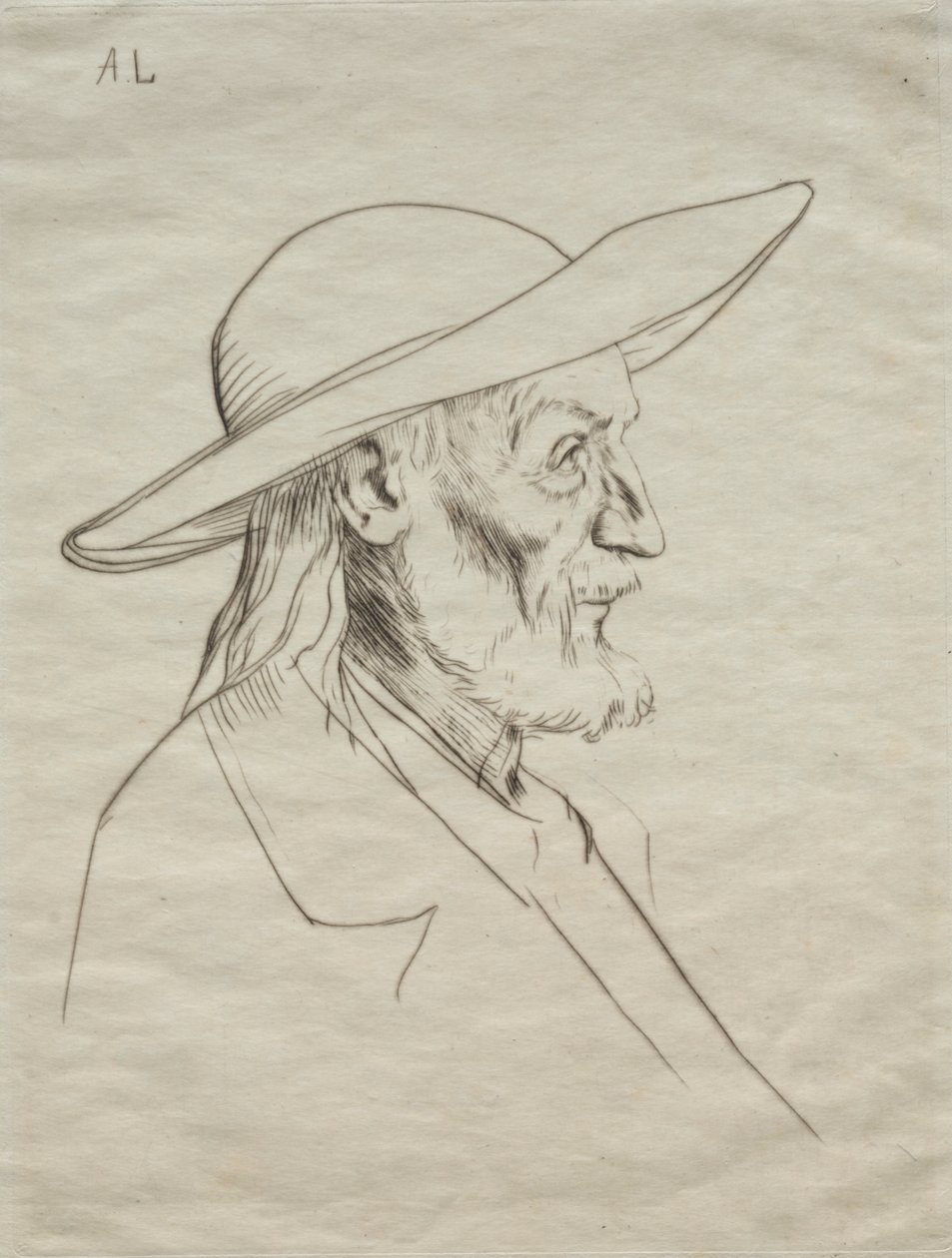 Campesino bretón de Alphonse Legros