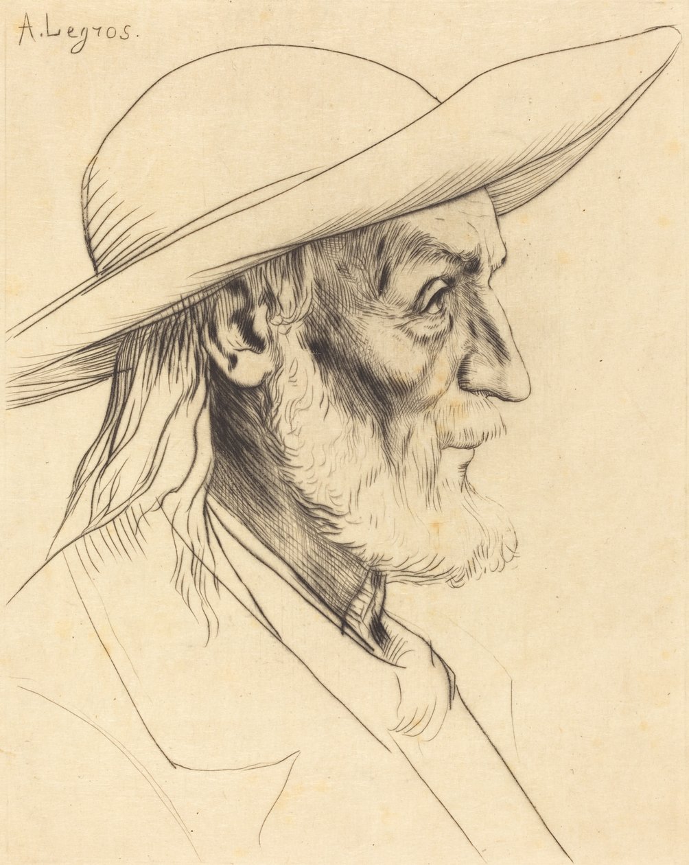 Campesino Bretón de Alphonse Legros