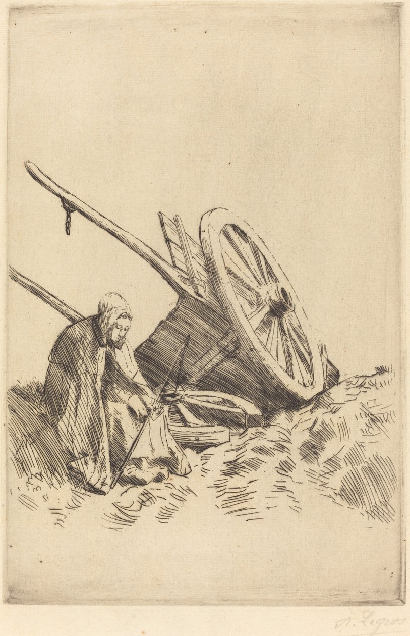 Carro roto de Alphonse Legros