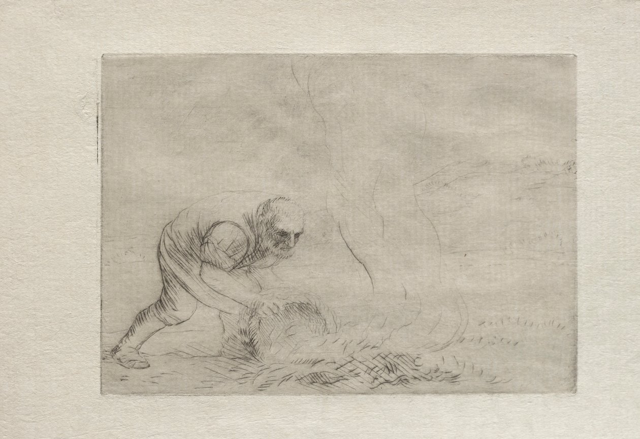 Quemando la hierba de Alphonse Legros