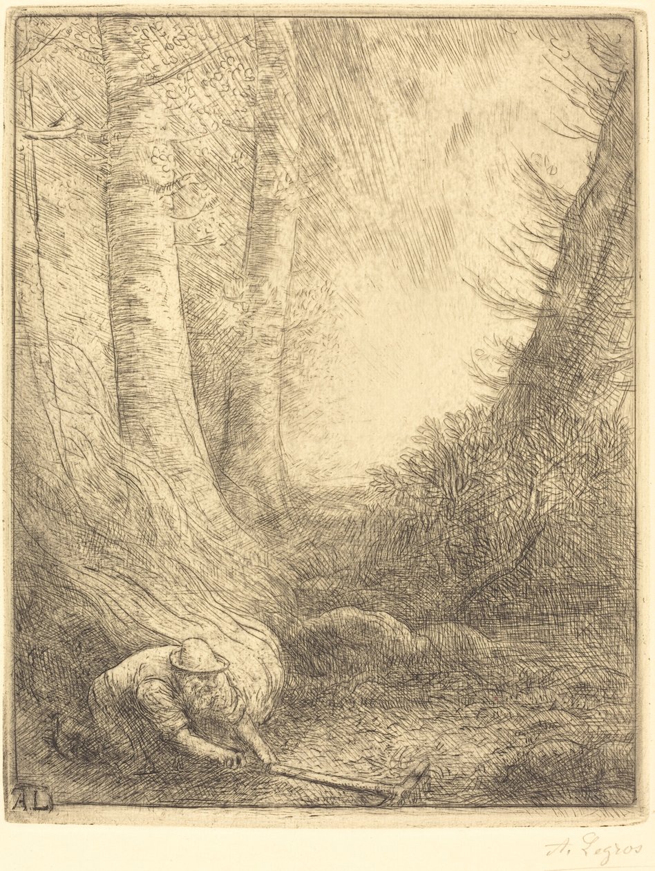 Quemando las hierbas de Alphonse Legros