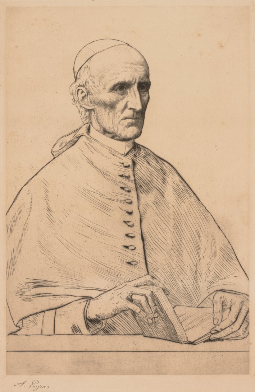 Cardenal Manning de Alphonse Legros